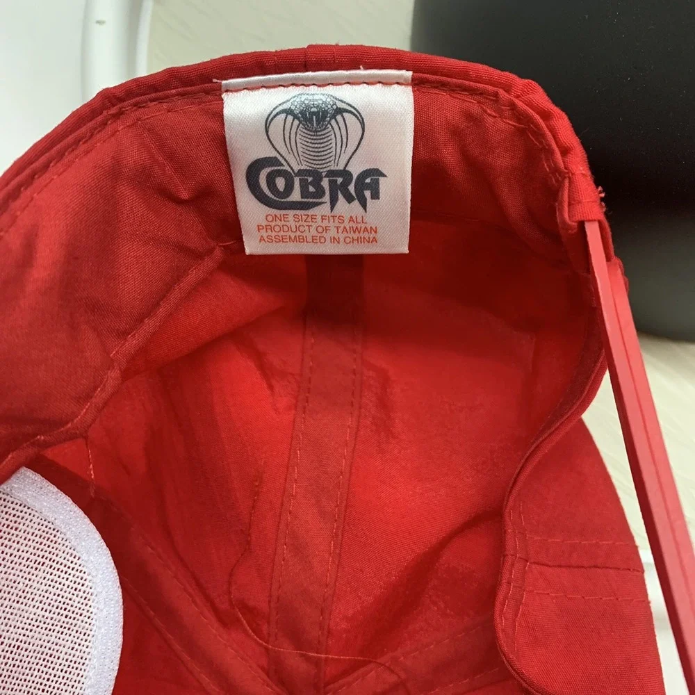 Camp Freedom Red‎ Snapback Hat Cobra Caps Tag